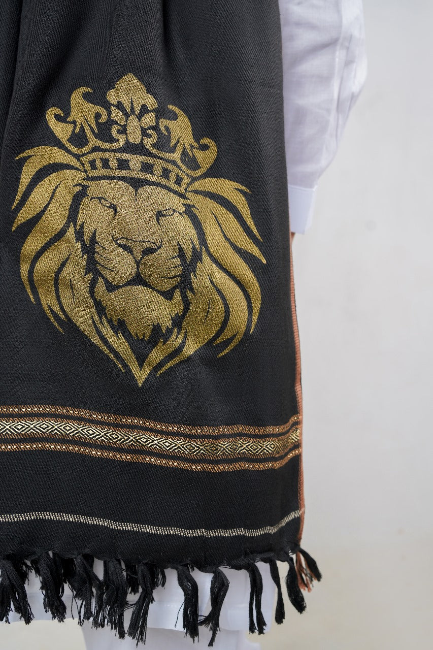 Lion Printed Shawl