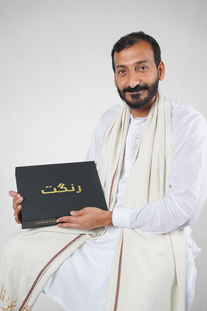 Customised Winter Shawl Men - Rangaat
