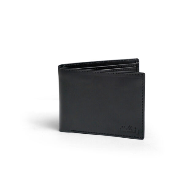 Leather Wallet Men - Black - Image 4